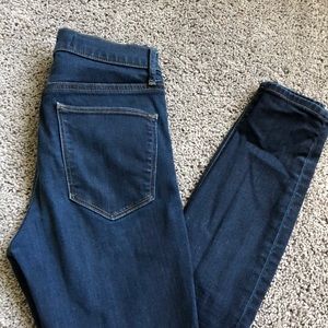 Dark Wash High Rise Skinny Jeans